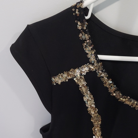 Women's Guess black bress size L/G - Picture 8 of 8